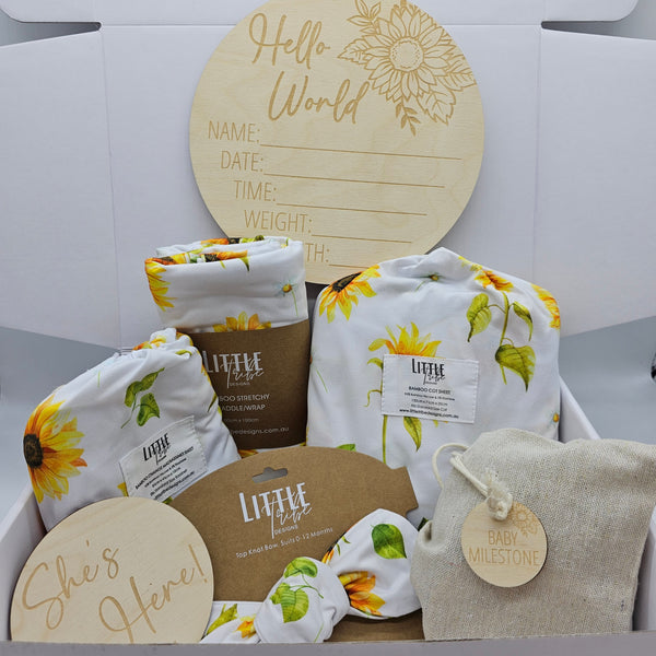 Ultimate Baby Gift Box - Sunflower
