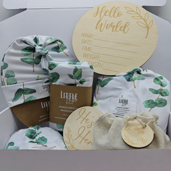 Ultimate Baby Gift Box - Eucalyptus