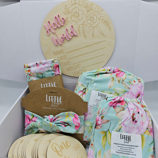 Ultimate Baby Gift Box - Floral