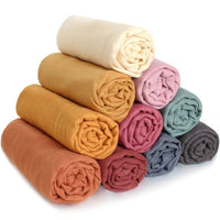 Organic Bamboo Swaddle | Cream