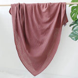 Organic Bamboo Swaddle | Dusty Rose