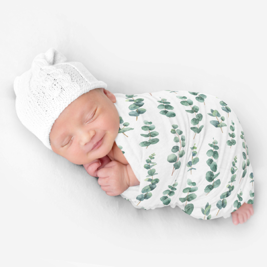 Bamboo Snuggle Stretch Wrap - Eucalyptus