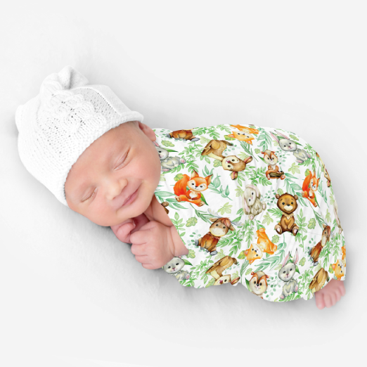 Bamboo Snuggle Stretch Wrap - Woodland