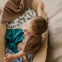 Organic Bamboo Swaddle | Teal