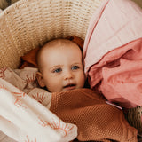 Organic Bamboo Swaddle | Mauve