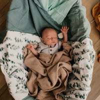 Organic Bamboo Swaddle | Olive